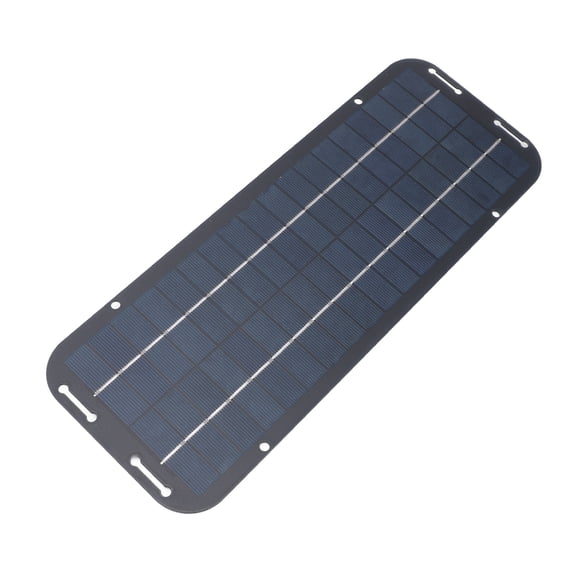 Panel Solar Portátil, Durabilidad De Estabilidad Del Cargador De Batería De Coche Solar Ligero De 12V 5W Para RV