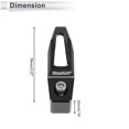 thumbnail image 4 of Gancho Colgante para Motocicleta Cuadrado Soporte para Casco de Motocicleta Equipaje Bolsa para Scooter Bicicletas Negro 78mm de Longitud, 4 of 7