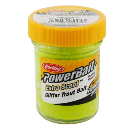 Berkley Powerbait Glitter Trout Fishing Soft Bait, (Best Hook For Trout Powerbait)