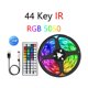 thumbnail image 1 of Tira de luces LED RGB, Control por aplicación, luces que cambian de Color con 24 teclas remotas, modo 5050 para decoración de habitaciones, TV Bluetooth MD5050 RGB Tan Jianjun unisex, 1 of 2