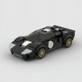 thumbnail image 4 of MOC Racing Car City Speed Champions Sports F1 Model Building Blocks Bricks DIY Kids Toys Classic Rally Super Racers Vehicle GT40, 4 of 7