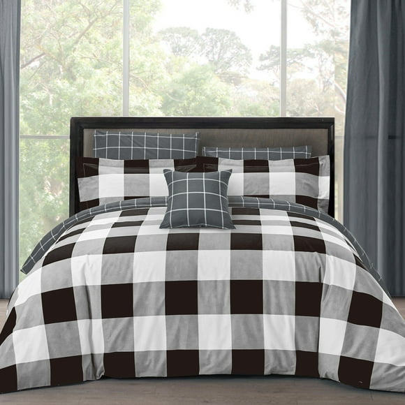 North Home Dynasty 100% Cotton Duvet Cover Set