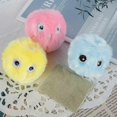 thumbnail image 2 of 26-27 Interactive Cat Toy with Bird Calls, Frogs and Crickets, Plush Cat Balls to Chase (3pcs), 2 of 4