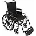 thumbnail image 3 of ProBasics Fauteuil Roulant Ultraléger pour Adultes - Siège à Hauteur Réglable - Dossier Rabattable Accoudoirs de Bureau à Hauteur Réglable - Repose-Pieds à Bascule, Siège 20 Pouces x 16 Pouces, 3 of 4