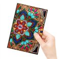 thumbnail image 2 of Ourlova Diamond Painting Notebook DIY Mandala Special Shaped Embroidery Cross Stitch Diary Book, 2 of 8