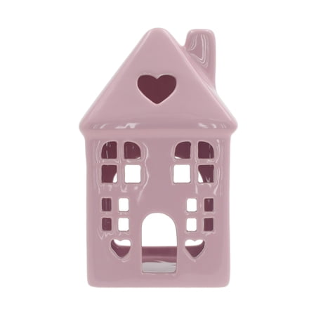 Valentine’s Day Pink House Tabletop Decoration, 6", by Way To Celebrate