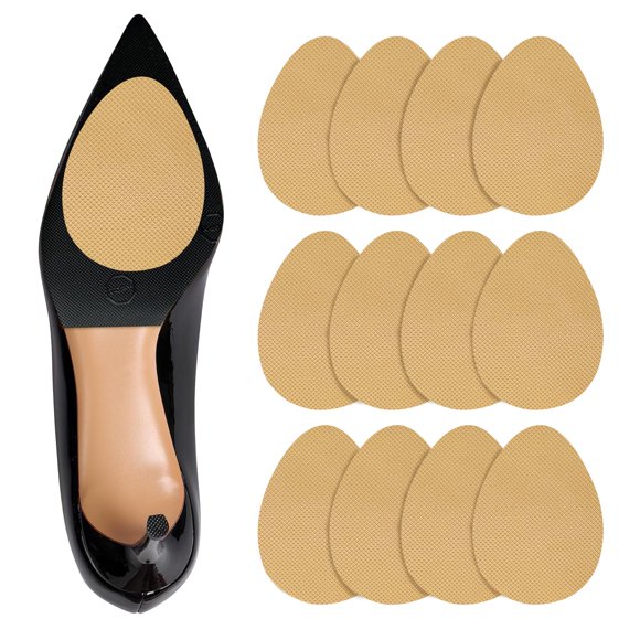 Almohadillas para zapatos TESTRYE, gel de sílice, antideslizantes, autoadhesivas, 12 unidades