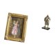 thumbnail image 5 of Marco de fotos de caballero de resina, soporte para tarjetas, póster, marco de fotos con frente de vidrio, estatua creativa europea, figura decorativa, 5 of 8
