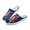Abstract Rainbow Flower Butterfly, variant on Peacock Flower Women's Mules Shoes Flat Mesh Slip On Mules Casual Low Top Footwear Open Back Sneaker Ladies Garden Clogs
