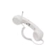 thumbnail image 1 of Inteprter Teléfono Auricular Con estilo Confort Auricular Receptor Clásico Universal Receptores de teléfono Auricular móvil Micrófono Videojuegos y accesorios Blanco, 1 of 6