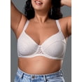 thumbnail image 3 of LJVOGUES Lace Bras for Women Full Coverage Underwire Bras Plus Size Lifting Lace Bra for Heavy Breast, 3 of 10