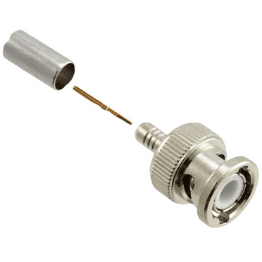 36775  Connector Plug BNC STR 50Ohm Crimp 000-36775