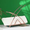 thumbnail image 4 of Jangslng Standing Metal Tissue Holder Geometric Heavy Duty Iron Dining Table Paper Towel Napkin Clip Dispenser Organizer Home Hotel Kitchen Supplies, 4 of 8