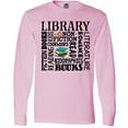 thumbnail image 3 of Inktastic Library Books Reading Librarian Long Sleeve T-Shirt, 3 of 5