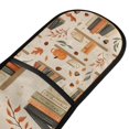 thumbnail image 4 of Yayeee Double Oven Mitt Kitchen Heat Resistant Baking 35" x7" Quilted Glove, Fall Book Shelf, 4 of 6