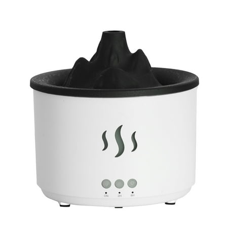 

Mgaxud Colorful Flame Aromatherapy Humidifier with 7 Different Light Modes USB Powered for Home and Car Use Quiet Operation and Auto Shut-Off Safety Feature