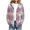 Purple hooded plaid shacket for women a1, variant on Bzdzmqm Womens Fall Winter Hooded Plaid Shacket Button Down Casual Loose Long Sleeve Oversized Coat for Women Trendy Outerwear with Pockets for Daily Wear, Green M