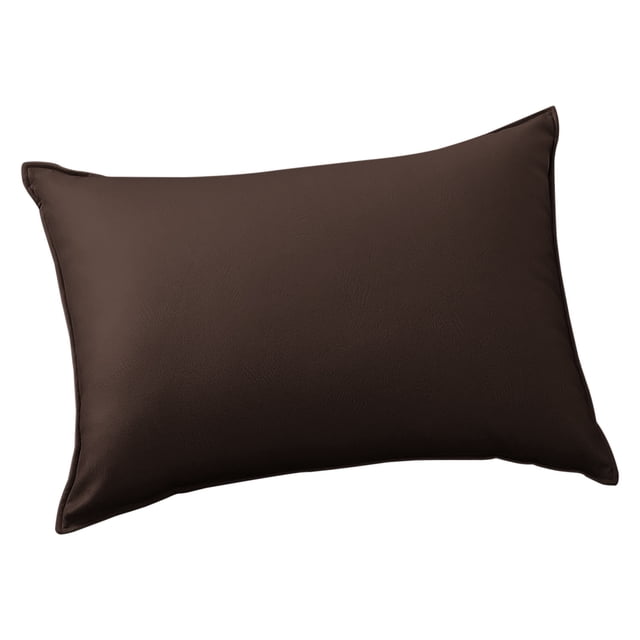 Waterproof Outdoor Pillow Cover 12x20 Inch Rectangle Watertight Patio Cushion Protector Modern Solid Color Furniture Decor Easy Clean