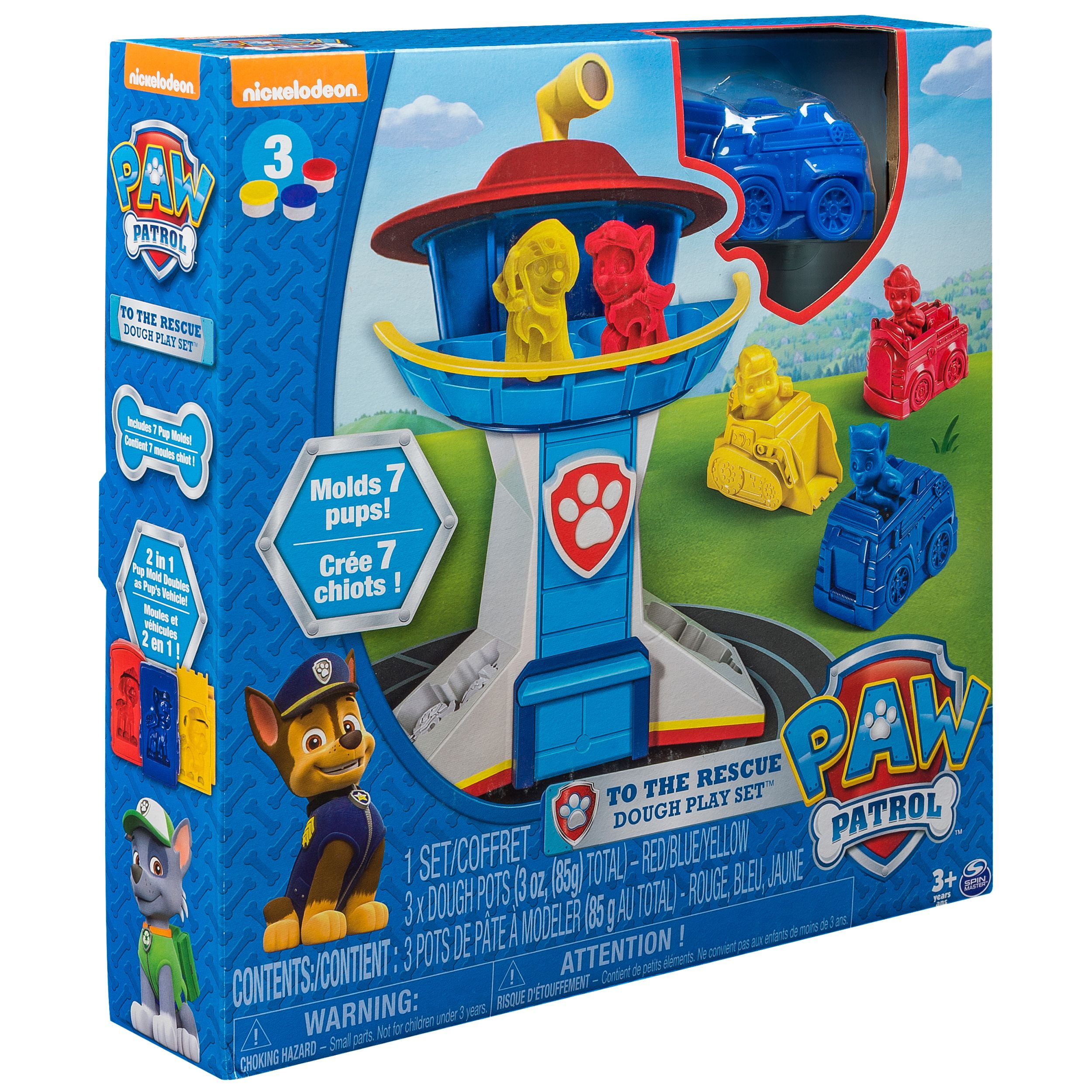 paw patrol to the rescue dough play set