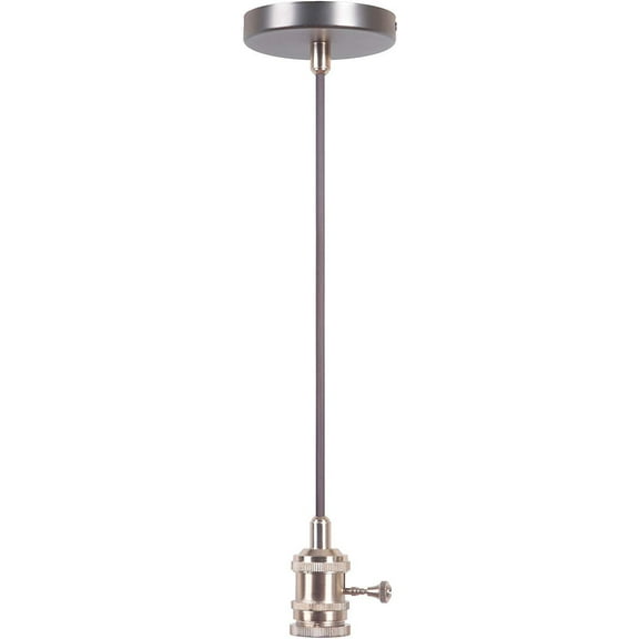 Satin Brass Mini Pendant Light