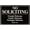 Black Sales Warning, variant on video surveillance sign/warning sign/security sign/aluminum sign/home office yard / 8 x 12 inch