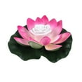 thumbnail image 2 of Visland Floating Lotus Lights - LED Flowers Pool Lights Battery-Operated Waterproof Night Light for Pond Garden Swimming Wedding Fountain Decor, 2 of 5