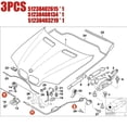 thumbnail image 3 of Car 3PCS Engine Hood Release Cable Bowden Cable Wire 51238402615,51238408134,51238403219,51 23 8 402 615, 3 of 8