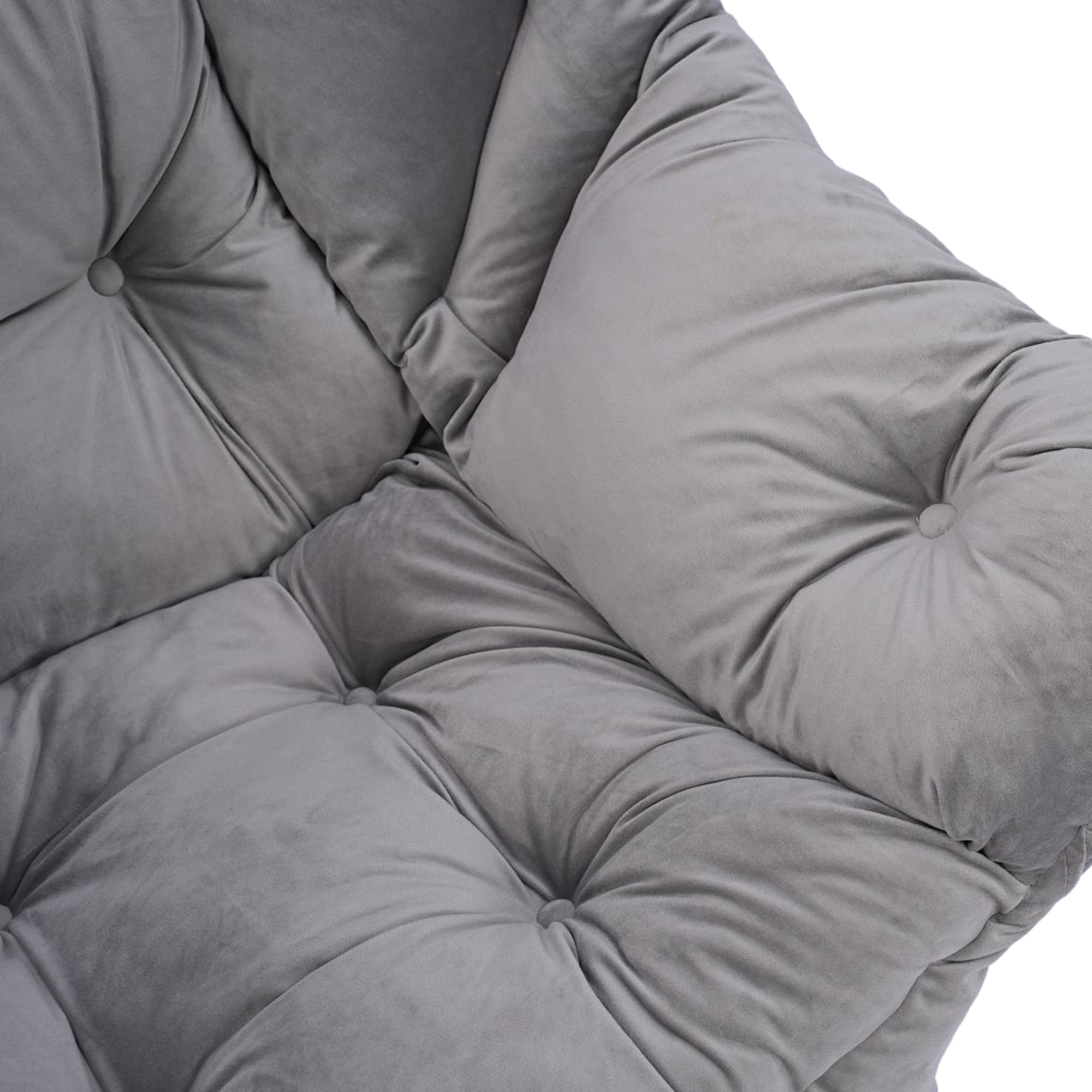 Kadyn Living Room Chairs, Single Sofa Chairs with Armrests and A Side Pocket, Light Gray Armchair, Chair with Ottoman Set Kadyn Living Room Chairs, Single Sofa Chairs with Armrests and A Side Pocket, Light Gray Armchair, Chair with Ottoman Set