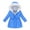 Sky Blue, variant on KAUOD Girls Fleece-Lined Parka Coats Zip up Hooded Winter Puffer Jackets Teen Kids Quilted Warm Windproof down Outwear