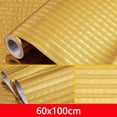 thumbnail image 1 of MYG 60 * 100CM Auto-Adhésif Imperméable à l'Huile Cuisine PVC Carrelage Autocollant Mural, 1 of 5