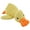 Yellow, variant on Furry Plush Duck Shape Dog Quack Chewing Toy Safe Toy with Rattle Sound Toy Gift for Kitten Rattle Sound