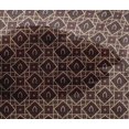 thumbnail image 4 of oneOone Viscose Chiffon Brown Fabric Geometric & Floral Block Craft Projects Decor Fabric Printed By The Yard 42 Inch Wide, 4 of 4