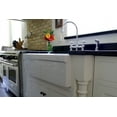 thumbnail image 5 of Whitehaus WHQ530-BISCUIT Single Bowl Fireclay 30'' Farmhouse Kitchen Sink, 5 of 7