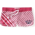 thumbnail image 1 of Aeropostale Womens Aero Ny 87 Stripe Athletic Sweat Shorts, rosa, mediano Aeropostale Sudor, 1 of 1