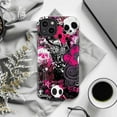 thumbnail image 6 of Y2K Emo Skull Phone Case, Pink Grunge Heart and Graffiti Collage iPhone Cover, Punk Rock Gothic Protective Case for iPhone 17 16 15 14 13 12 11 Pro Plus Mini, 6 of 6