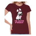 thumbnail image 1 of Awkward Styles The Easter Puggy Tshirt Easter T Shirt Women Easter Pug Shirt Funny Easter Shirt for Women Easter Holiday Gifts for Her Easter Party Outfit Pug Shirt for Easter Gifts for Dog Lovers, 1 of 4