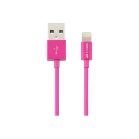 Kanex - Lightning cable - USB male to Lightning male - 4 ft - pink