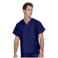 thumbnail image 1 of Landau Essentials Unisex Relaxed Fit 1-Pocket V-Neck Scrub Top 7502, 1 of 6