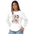 thumbnail image 4 of Betty Boop Merry Christmas Santa Women's Long Sleeve T Shirt Brisco Brands S, 4 of 6