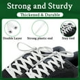 thumbnail image 6 of Shoelaces for Brooks Flat Shoe Laces Replacement Running Sneakers Shoes Strings(Color:White,Size:75Inch), 6 of 7