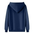thumbnail image 4 of Women’s Basic Oversized Hoodie Sweatshirt Loose Fit Long Sleeve Pullover Hooded Tops Casual Soft Solid Color Streetwear Outfits, 4 of 6