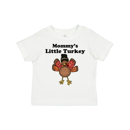

Inktastic Mommy s Little Turkey Gift Toddler Boy or Toddler Girl T-Shirt