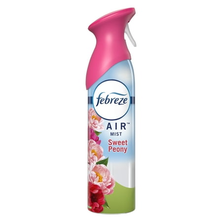 Febreze Air Effects Odor-Fighting Air Freshener Sweet Peony, 8.8 Oz. Aerosol Can