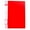 Red, variant on LUDJSKZ Hot Sale Paper Double Strong Clips File Folder Report Cover Punchless Project Folder Commercial or School Documents File Folder for Letter Size or Size 100 Sheet Capacity