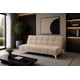 thumbnail image 1 of Sofa Cama Reclinable El Bazar Store New York Terciopelo Beige Futón 3 posiciones Sala, 1 of 6