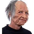 thumbnail image 2 of Máscara divertida de vacaciones de Halloween Máscara supersuave para adultos de anciano Máscara supersuave para adultos de anciano, 2 of 5