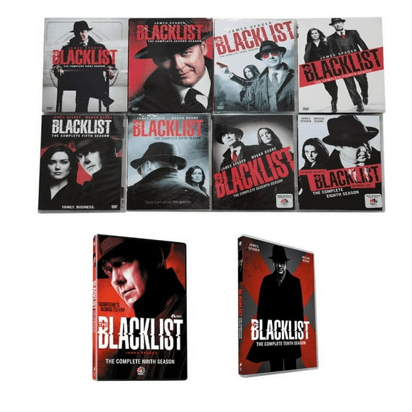 La Liste Noire Complète la Saison 1-10 (DVD)-Français Seulement