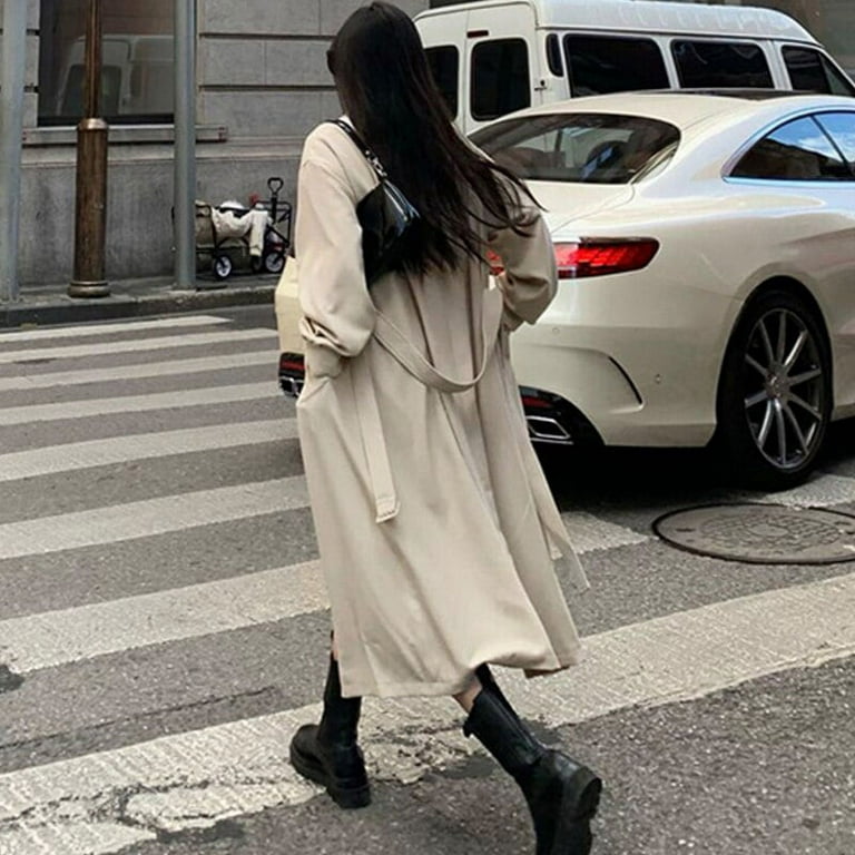 DanceeMangoo Thin Windbreaker Women s Spring and Autumn New Mid