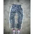thumbnail image 2 of Pantalones holgados Y2K para hombre y mujer, pantalón informal Retro de alta calidad con patrón de estrella Harajuku, ropa de calle deportiva de cintura alta y pierna ancha, 2 of 3