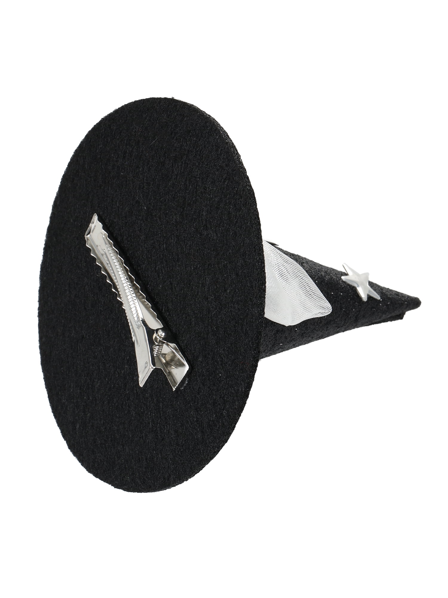 Way to Celebrate Halloween Women's Mini Witch Hat Hair Clip, Multicolor, 1 Piece, Alligator Hair Clip